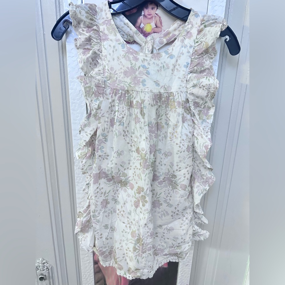 Cotton dress for 4y-5y girl.
